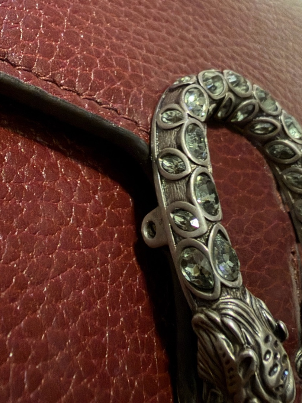 Gucci Dionysus chain wallet leather crossbody bag - Picture 15 of 16